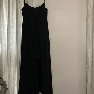 Black evening dress